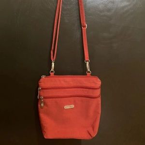 Baggallini Adjustable Crossbody Red Bag